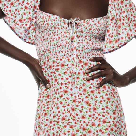 NWT Zara Maxi Floral print dress - Picture 2 of 7